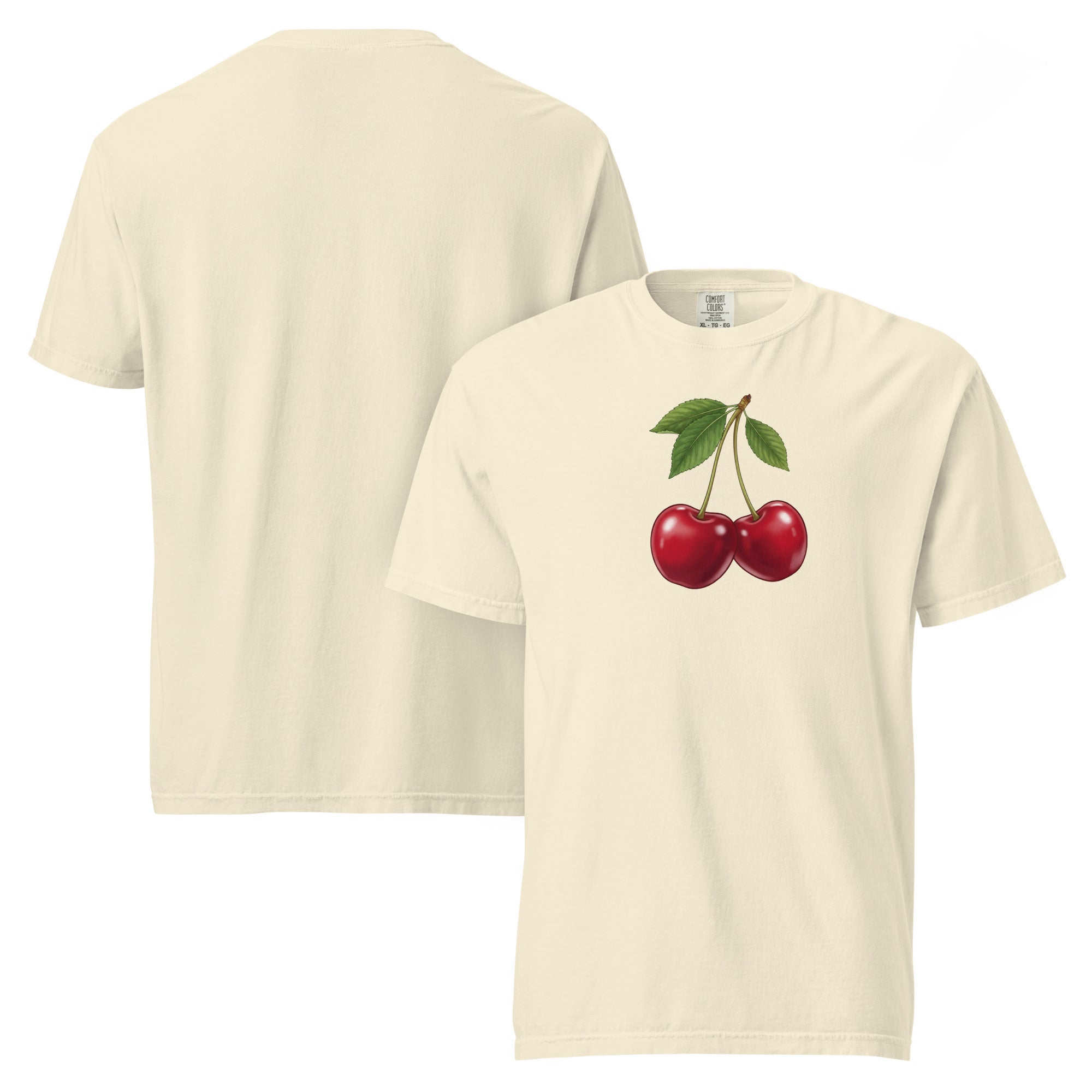 Crimson Cherrie Cotton T-Shirt