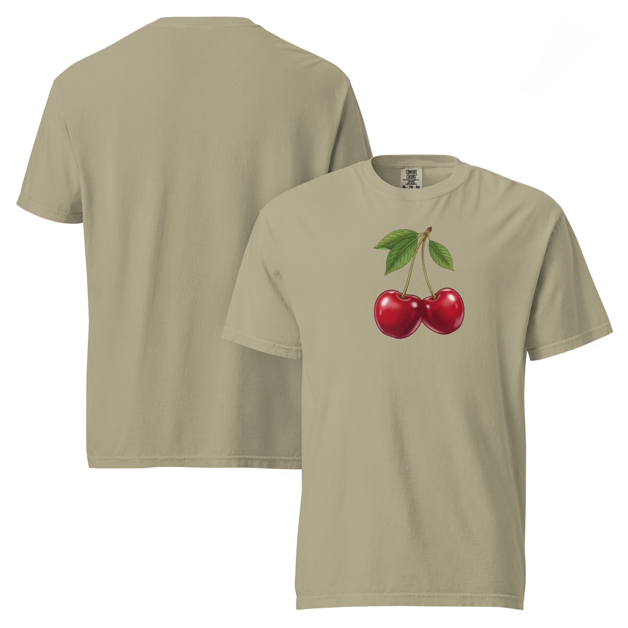 Crimson Cherrie Cotton T-Shirt