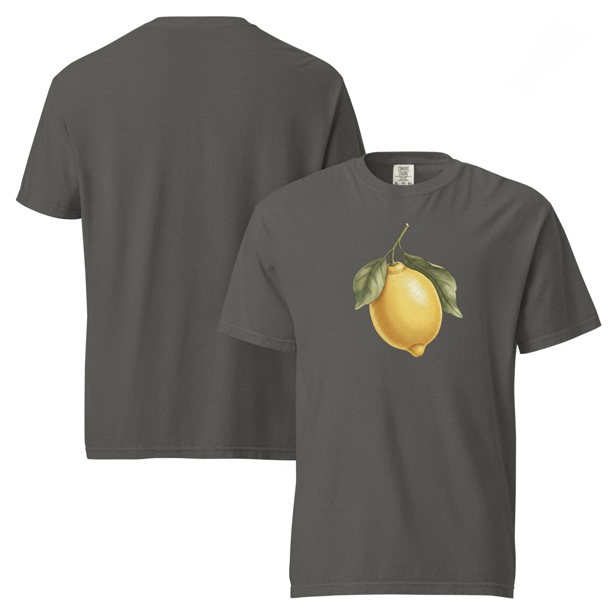 Juicy Citrus Lemon Cotton T-Shirt