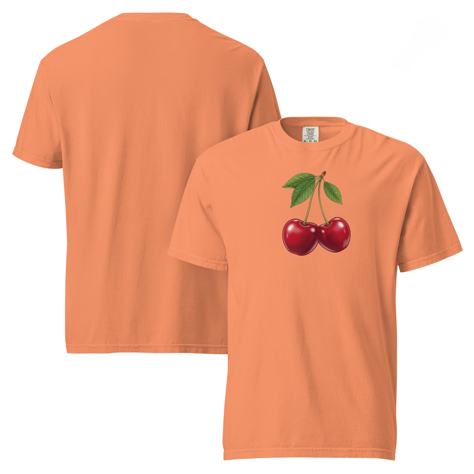 Crimson Cherrie Cotton T-Shirt
