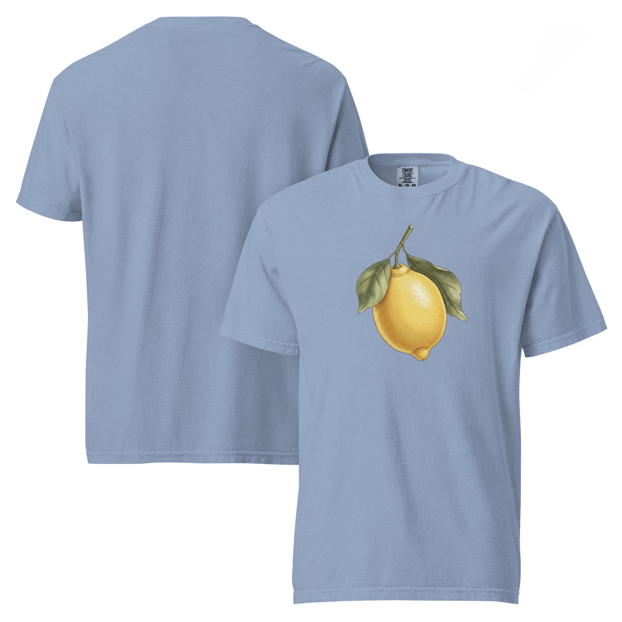 Juicy Citrus Lemon Cotton T-Shirt