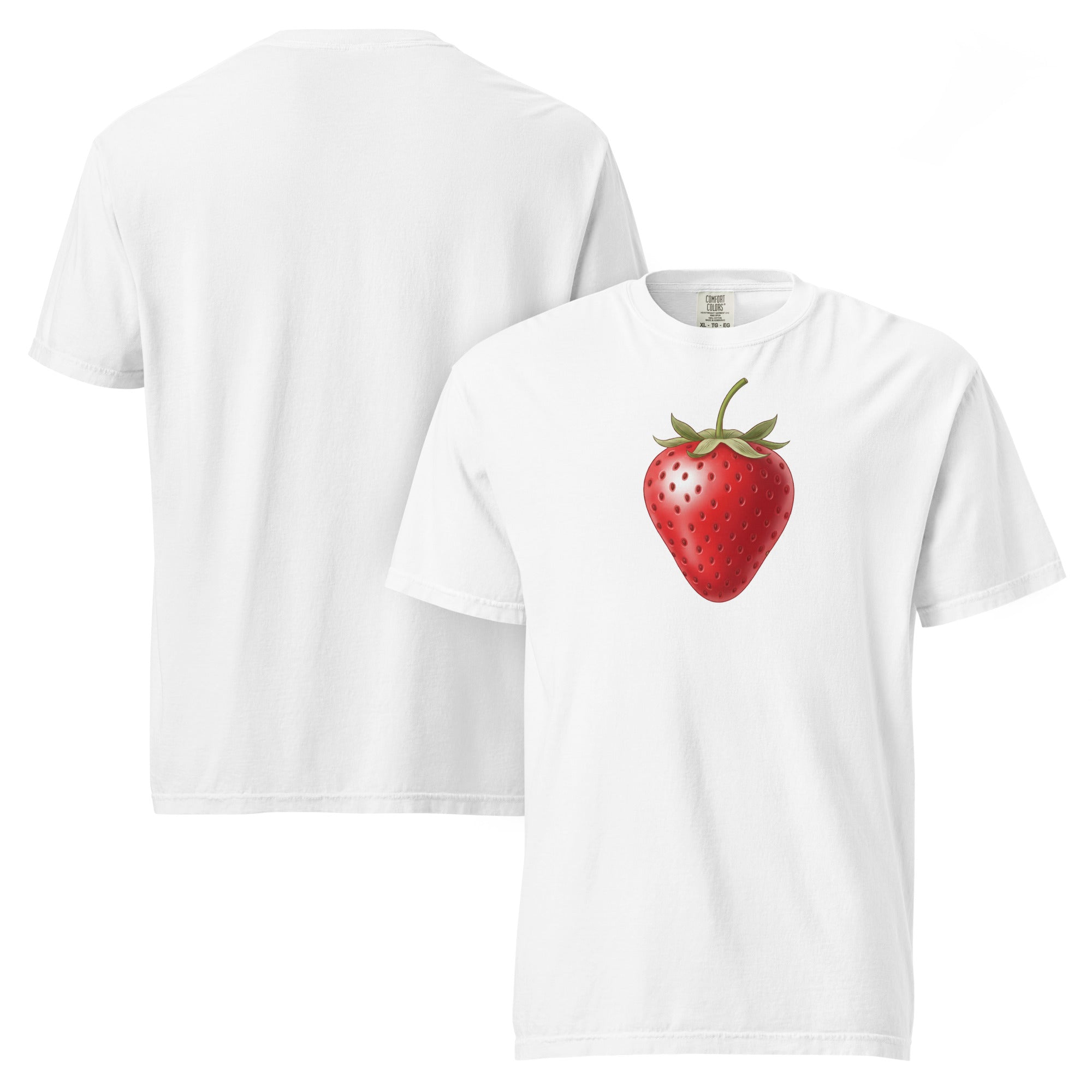Sun Ripened Strawberry Cotton T-Shirt