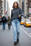 Judy Blue Mid Rise Thermal Bootcut Jeans