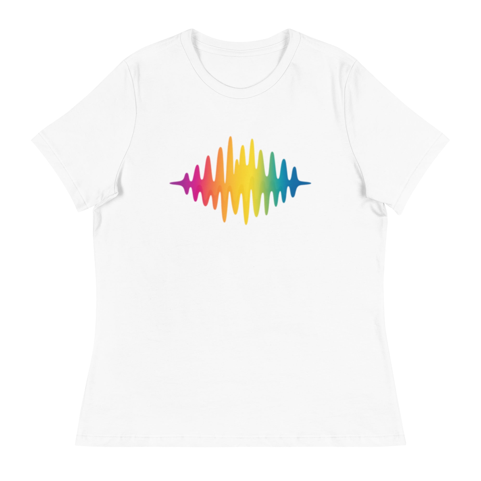 Rainbow Frequency Relaxed T-Shirt